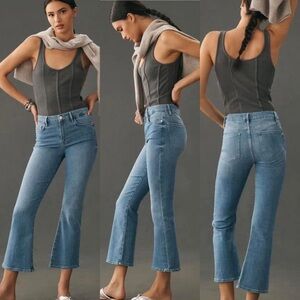 Frame le crop mini boot adorable jeans, size 34